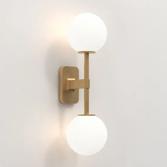 Astro Lighting Tacoma Twin sárgaréz fürdőszobai falikar (AST-1429008) G9 2 izzós IP44