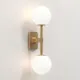 Astro Lighting Tacoma Twin sárgaréz fürdőszobai falikar (AST-1429008) G9 2 izzós IP44