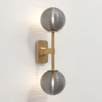 Astro Lighting Tacoma Twin sárgaréz fürdőszobai falikar (AST-1429008) G9 2 izzós IP44