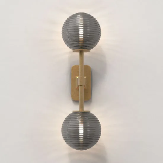 Astro Lighting Tacoma Twin sárgaréz fürdőszobai falikar (AST-1429008) G9 2 izzós IP44