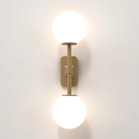 Astro Lighting Tacoma Twin sárgaréz fürdőszobai falikar (AST-1429008) G9 2 izzós IP44