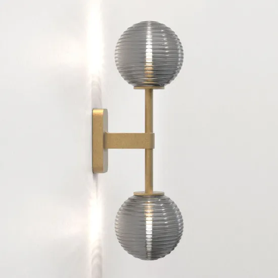 Astro Lighting Tacoma Twin sárgaréz fürdőszobai falikar (AST-1429008) G9 2 izzós IP44