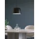 Astro Lighting Taiko Pendant fekete függesztett lámpa (AST-1456009) E27 1 izzós IP20