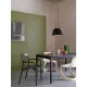 Astro Lighting Taiko Pendant fekete függesztett lámpa (AST-1456009) E27 1 izzós IP20