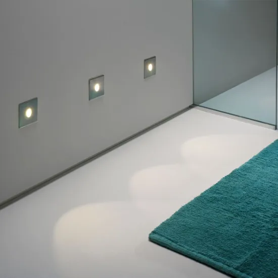 Astro Lighting Tango ezüst LED lépcsővilágító lámpa (AST-1175002) LED 1 izzós IP65