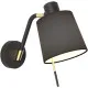 Astro Lighting Tapered Drum 155 shade fekete Edward lámpabúra (AST-5013028)