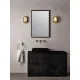 Astro Lighting Thurso Oval sárgaréz fürdőszobai fali lámpa (AST-1376006) E27 1 izzós IP44