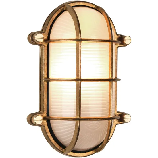 Astro Lighting Thurso Oval sárgaréz fürdőszobai fali lámpa (AST-1376006) E27 1 izzós IP44