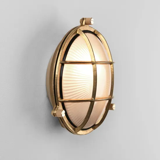 Astro Lighting Thurso Round sárgaréz kültéri fali lámpa (AST-1376005) E27 1 izzós IP44