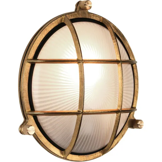 Astro Lighting Thurso Round sárgaréz kültéri fali lámpa (AST-1376005) E27 1 izzós IP44