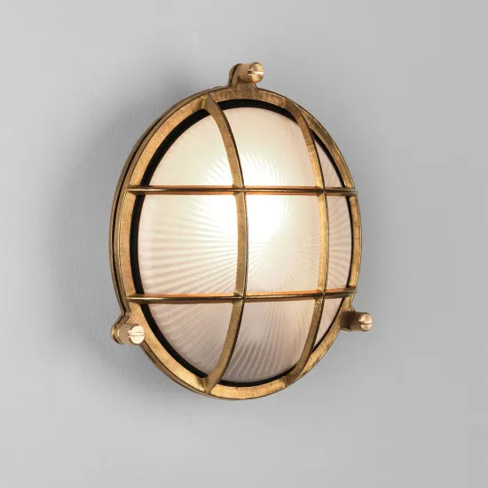 Astro Lighting Thurso Round sárgaréz kültéri fali lámpa (AST-1376005) E27 1 izzós IP44