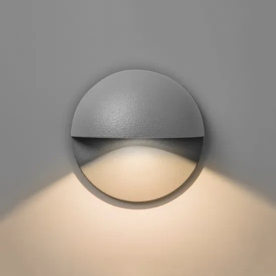 Astro Lighting Tivola szürke LED kültéri lépcsővilágító lámpa (AST-1338009) LED 1 izzós IP65