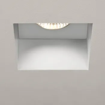 Astro Lighting Trimless Square Fixed fehér fürdőszobai mennyezetbe építhető lámpa (AST-1248005) GU10 1 izzós IP65
