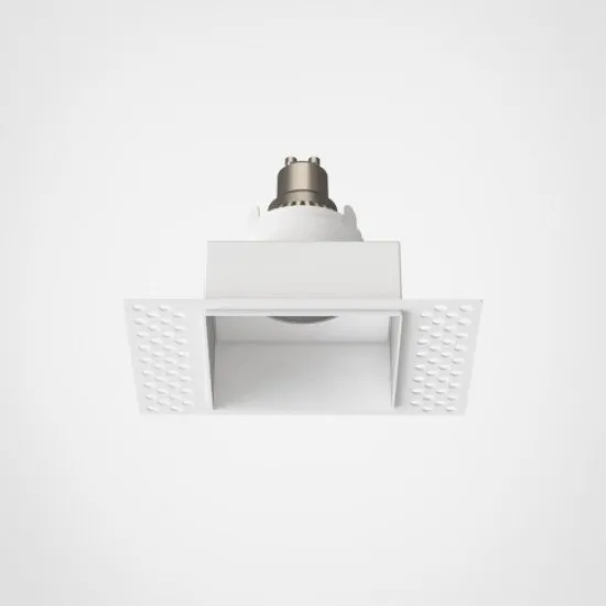 Astro Lighting Trimless Square Fixed fehér mennyezetbe építhető lámpa (AST-1248018) GU10 1 izzós IP20