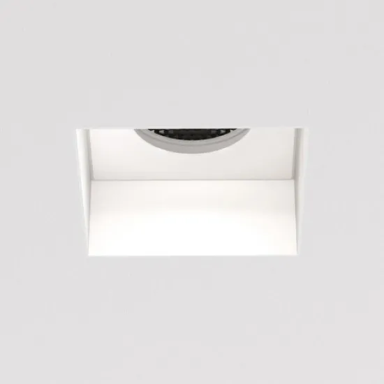 Astro Lighting Trimless Square Fixed fehér mennyezetbe építhető lámpa (AST-1248018) GU10 1 izzós IP20