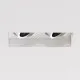 Astro Lighting Trimless Square Twin Adjustable fehér mennyezetbe építhető lámpa (AST-1248022) GU10 2 izzós IP20