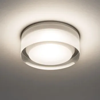 Astro Lighting Vancouver Round 90 króm fürdőszobai LED mennyezetbe építhető lámpa (AST-1229012) LED 1 izzós IP44