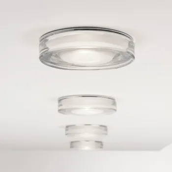 Astro Lighting Vancouver Round króm fürdőszobai mennyezetbe építhető lámpa (AST-1229003) GU10 1 izzós IP65