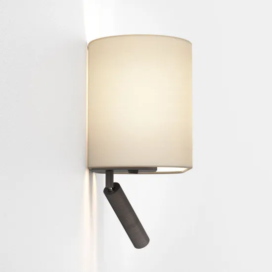 Astro Lighting Venn Reader Single barna LED fali lámpa olvasólámpával (AST-1433005) E27+LED 2 izzós IP20