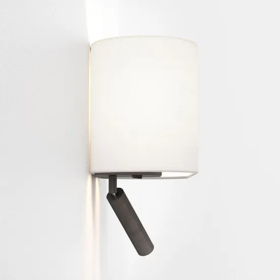Astro Lighting Venn Reader Single barna LED fali lámpa olvasólámpával (AST-1433005) E27+LED 2 izzós IP20