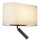 Astro Lighting Venn Reader Single barna LED fali lámpa olvasólámpával (AST-1433005) E27+LED 2 izzós IP20