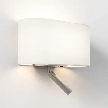 Astro Lighting Venn Reader Single nikkel LED fali lámpa olvasólámpával (AST-1433009) E27+LED 2 izzós IP20