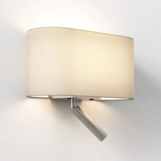 Astro Lighting Venn Reader Single nikkel LED fali lámpa olvasólámpával (AST-1433009) E27+LED 2 izzós IP20