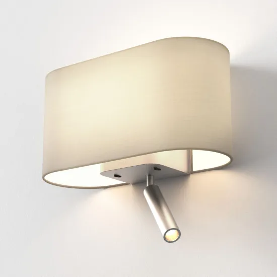 Astro Lighting Venn Reader Single nikkel LED fali lámpa olvasólámpával (AST-1433009) E27+LED 2 izzós IP20