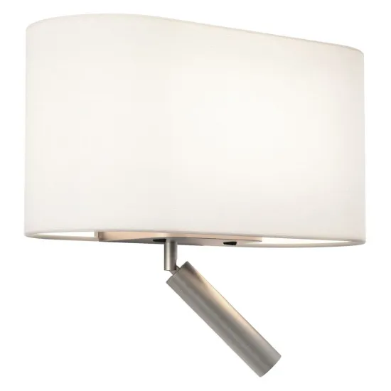 Astro Lighting Venn Reader Single nikkel LED fali lámpa olvasólámpával (AST-1433009) E27+LED 2 izzós IP20