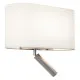 Astro Lighting Venn Reader Single nikkel LED fali lámpa olvasólámpával (AST-1433009) E27+LED 2 izzós IP20
