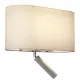 Astro Lighting Venn Reader Single nikkel LED fali lámpa olvasólámpával (AST-1433009) E27+LED 2 izzós IP20