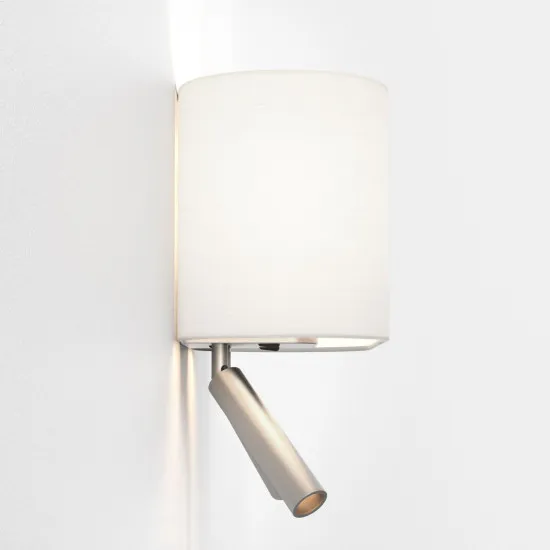 Astro Lighting Venn Reader Twin nikkel LED fali lámpa olvasólámpával (AST-1433010) E27+LED 3 izzós IP20