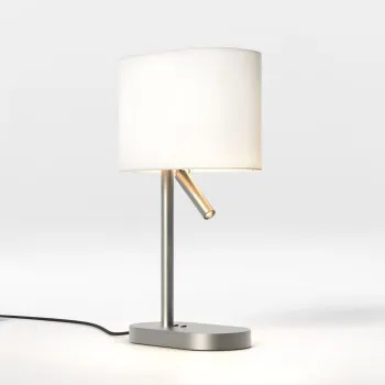 Astro Lighting Venn Table Reader nikkel LED asztali lámpa olvasólámpával (AST-1433038) E27+LED 1 izzós IP20