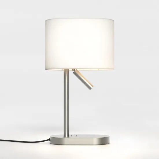 Astro Lighting Venn Table Reader nikkel LED asztali lámpa olvasólámpával (AST-1433038) E27+LED 1 izzós IP20