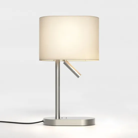 Astro Lighting Venn Table Reader nikkel LED asztali lámpa olvasólámpával (AST-1433038) E27+LED 1 izzós IP20