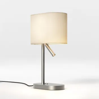 Astro Lighting Venn Table Reader nikkel LED asztali lámpa olvasólámpával (AST-1433038) E27+LED 1 izzós IP20