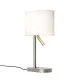 Astro Lighting Venn Table Reader nikkel LED asztali lámpa olvasólámpával (AST-1433038) E27+LED 1 izzós IP20