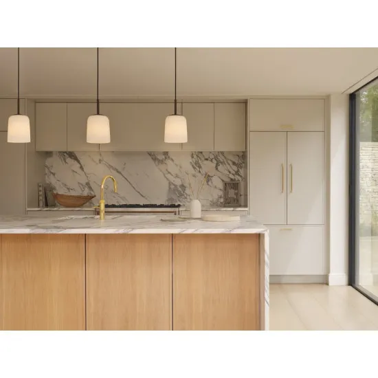 Astro Lighting Veo Pendant 180 barna függesztett lámpa (AST-1455005) E27 1 izzós IP20