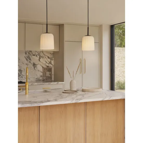 Astro Lighting Veo Pendant 180 barna függesztett lámpa (AST-1455005) E27 1 izzós IP20