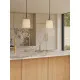 Astro Lighting Veo Pendant 180 barna függesztett lámpa (AST-1455005) E27 1 izzós IP20
