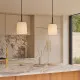 Astro Lighting Veo Pendant 230 barna függesztett lámpa (AST-1455006) E27 1 izzós IP20