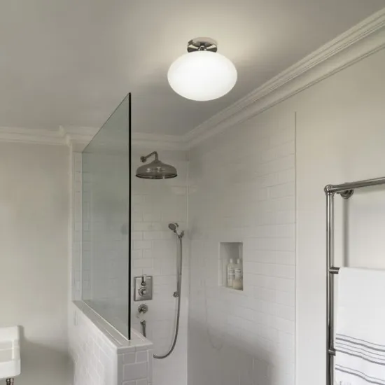 Astro Lighting Zeppo Ceiling króm fürdőszobai mennyezeti lámpa (AST-1176001) E27 1 izzós IP44