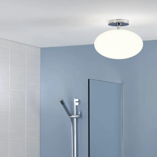 Astro Lighting Zeppo Ceiling króm fürdőszobai mennyezeti lámpa (AST-1176001) E27 1 izzós IP44