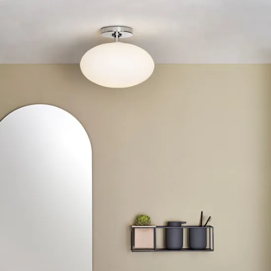 Astro Lighting Zeppo Ceiling króm fürdőszobai mennyezeti lámpa (AST-1176001) E27 1 izzós IP44