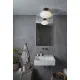 Astro Lighting Zeppo Ceiling fekete fürdőszobai mennyezeti lámpa (AST-1176017) E27 1 izzós IP44