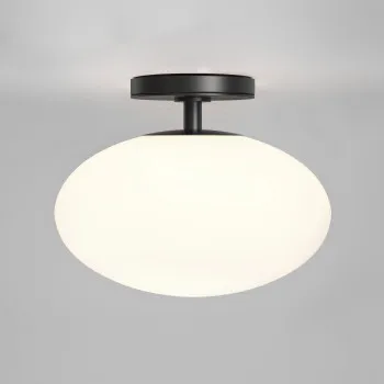 Astro Lighting Zeppo Ceiling fekete fürdőszobai mennyezeti lámpa (AST-1176017) E27 1 izzós IP44