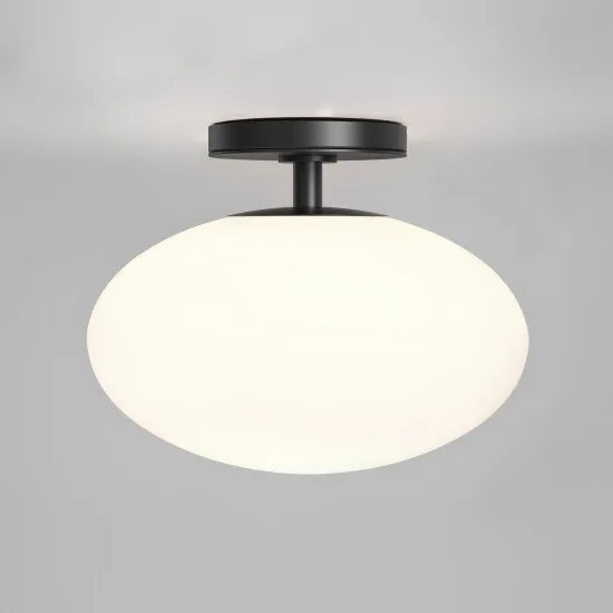 Astro Lighting Zeppo Ceiling fekete fürdőszobai mennyezeti lámpa (AST-1176017) E27 1 izzós IP44