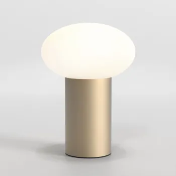 Astro Lighting Zeppo Portable világosbarna hordozható LED asztali lámpa (AST-1176022) LED 1 izzós IP20