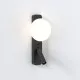 Astro Lighting Zeppo Reader fekete LED fali lámpa olvasólámpával (AST-1176009) G9+LED 2 izzós IP20