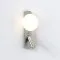 Astro Lighting Zeppo Reader nikkel LED fali lámpa olvasólámpával (AST-1176010) G9+LED 2 izzós IP20